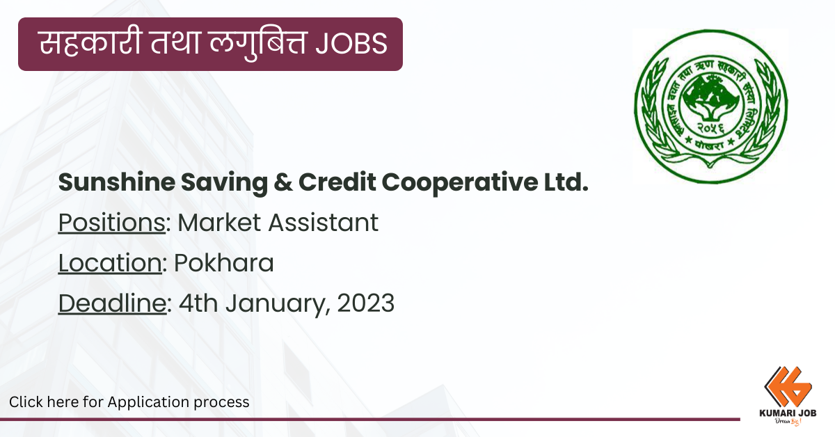 Sunshine Saving & Credit Cooperative Ltd.